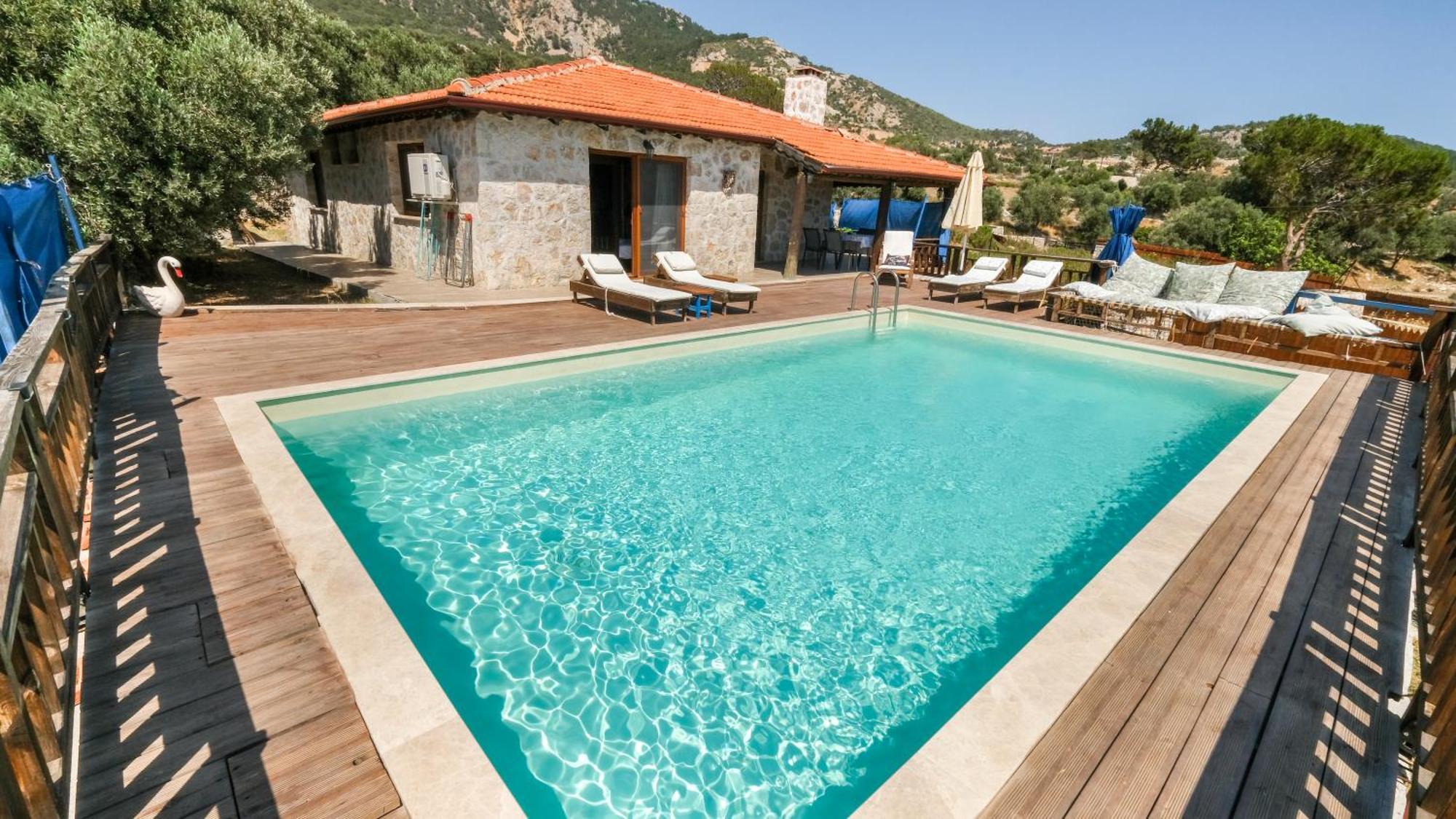 Likya House - Deniz Ve Doga Manzarali, Havuzlu Villa Patara Eksteriør billede