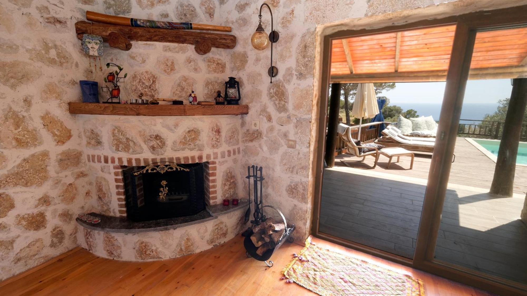 Likya House - Deniz Ve Doga Manzarali, Havuzlu Villa Patara Eksteriør billede